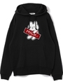 MILKFED.xKIKKOUCHAN WAPPEN HOODIE/ブラック