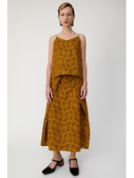 MULHOUSE CHECK スカート/柄YEL5