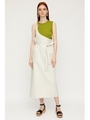 ONE SHOULDER JUMPER SK/IVOY3