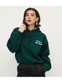 OVER SHORT HOODIE/D/GRN3