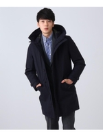 PALTO　フーデットダウンコート/ディープネイビー(198)