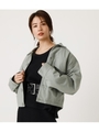 POCKET SHORT JACKET/L/KHA1