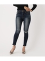 REPAIR DENIM SKINNY/D/BLU3