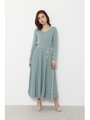 Ribbon Stripe Knit OP/MINT