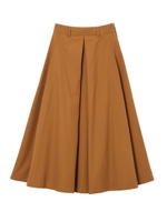 SOLID TUCKED SKIRT/ベージュ