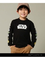 STAR WARS（スター・ウォーズ）【100〜150cm】ロングＴシャツ/ブラック(019)