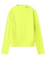 STRETCH BOTTLENECK TOP /ライトグリーン