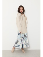 Shiny Pleats J／W Long SK/マルチ(混色)