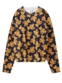 TEDDY BEAR KNIT TOP/ブラウン