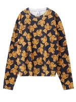 TEDDY BEAR KNIT TOP/ブラウン