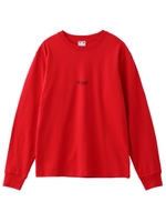 WAVE LOGO L/S REGULAR TEE/レッド