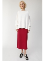 WRAP KNIT スカート/D/PNK3