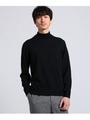 ZEGNA BARUFFA CASHWOOL タートルネックニット/ブラック(019)