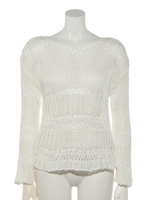 [BED&BREAKFAST]Ｌｏｏｓｅ　Ｃｏｔｔｏｎ　Ｓｗｅａｔｅｒ/OFF WHITE