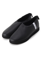 foot the coacher レザースリッポン/ブラック(019)