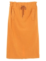 nougatine ハイウエストタイトスカート/マスタード