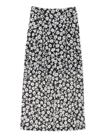 ・RAY CASSIN タンショクフラワーptナロースカート/ブラック