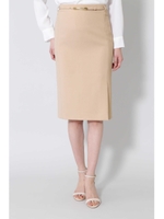 《B ability》２ＷＡＹオックスセットアップスカート/ピンクベージュ1(091)