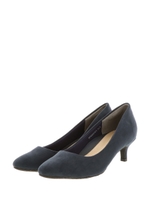 《新色追加》【3E/ストレスフリーラウンドトゥパンプス/NAVY
