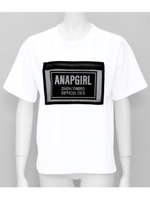 【ANAP GiRL】 メッシュポケット付Tシャツ/ホワイト(001)