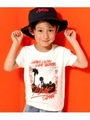 【ANAPKIDS】グラフィティフォトプリントTシャツ/ホワイト(001)