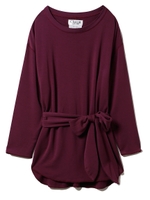 【Chacott】スウェットプルオーバー/WINE