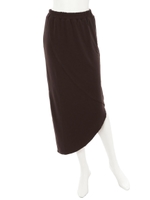 【Cl】アシメデザインカットスカート/D.BRN