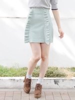 【C】コールダイケイフリルスカート/MNT