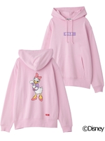 【Disney】SWEAT HOODIE / DAISY DUCK ./ピンク