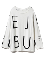 【Joel Robuchon & gelato pique】ロゴロングスリーブTシャツ/OWHT