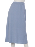 【LUNARIA】ニットロングスカート/ブルー