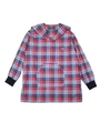 【MILKBOY】SAILOR FLANNEL SHIRTS/サックス/アカCH