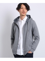 【Sサイズ〜】ベーシック 大人パーカー/ライトグレー(011)