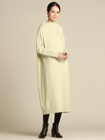 【WEBサイズ別注】2wayジロンラムニットワンピース/グリーン