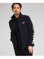 【WEB限定】  コラボ 別注  サイドライン ストレッチ トラックジャケット/ブラック(019)