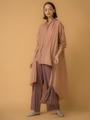 【emmi atelier】バックロングシャツ/PNK