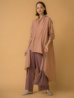 【emmi atelier】バックロングシャツ/PNK