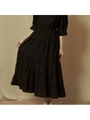 【lottie made】vintage long dress/ブラック