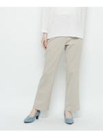 【ハンドウォッシュ】コットン混テレコパンツ/ベージュ(052)