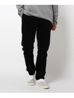 【抗菌防臭】ストレッチコーデュロイパンツ/ブラック(019)