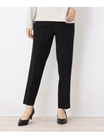 【洗える・34(SS)WEB限定サイズ】アソートシガレットパンツ/ブラック(019)