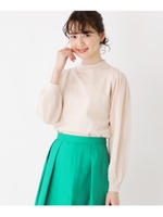 【大きいサイズあり・13号・15号】シアースリーブプルオーバー/ライトベージュ(051)