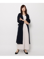 【入卒・WEB限定アイテム】ダブルクロスガウンコート/ネイビー(093)
