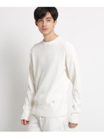 アイコニックスーピマニットプルオーバー/ホワイト(001)