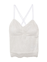 インナーレーストップス/WHT