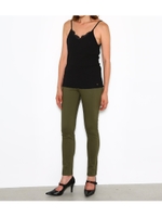 ウエスト ロゴ スキニー パンツ/KHA