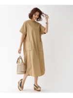 エステネージュシャツワンピース/サンドベージュ(053)