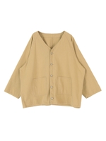 オーバーサイズカジュアルライトジャケット/ベージュ