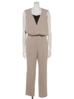 オケージョンコンビネゾン/ベージュ