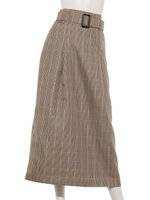 オリジナルチェックベルトSK/ベージュ